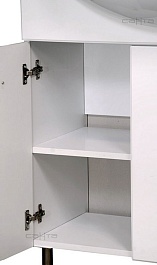 СанТа Мебель для ванной Сити Герда 60 свет – фотография-7