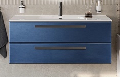 Cezares Тумба с раковиной Eco Cer-N 120 sapfiro CZR-8095-120 ручки чёрные