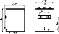 Ballu Накопительный водонагреватель BWH/S 10 Omnium Uni O – фотография-3
