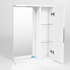 Viant Зеркальный шкаф Барселона 50 белый – фотография-5