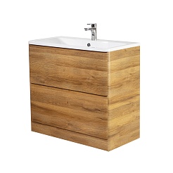 BelBagno Тумба под раковину Albano 90 напольная Rovere Rustico – фотография-2