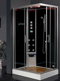 Eago Душевая кабина DZ955 F8 L черное стекло – фотография-2