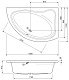 Cezares Акриловая ванна TEBE-150 R – картинка-6
