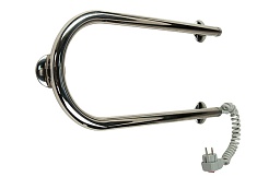 Terminus Полотенцесушитель электрический П-образный 25 ПСЭ 500х200 – фотография-1