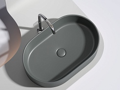 Ceramicanova Мебельная раковина Element 60 CN6048MDH тёмный антрацит матовый – фотография-5