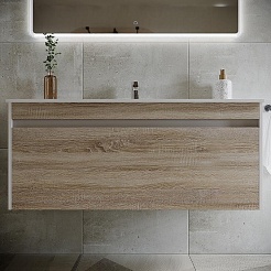 Sancos Мебель для ванной Smart 120 дуб бардолино – фотография-4