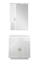 Misty Зеркало-шкаф для ванной Амбра 60 L – фотография-3