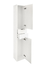 Misty Шкаф-пенал Престиж 35 R белый – фотография-4