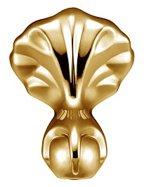 BelBagno Акриловая ванна BB07-ORO, ножки BB-LEG07-ORO – фотография-2