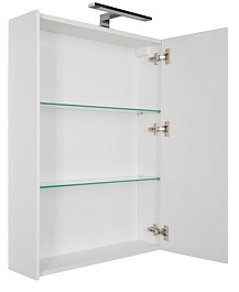 Aquanet Зеркальный шкаф "Тулон 65" белый – фотография-6