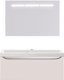 Aqwella Мебель для ванной Верона 100 белая – фотография-1