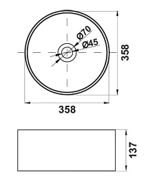 Jorno Тумба с раковиной Stone 80 антрацит – фотография-8