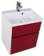 Aquanet Тумба с раковиной "Латина 70" бордо 2 ящика (180034) – фотография-16