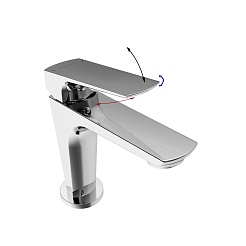 Tokito Смеситель для раковины SENDAL хром TOK-SEN-1011 – фотография-6