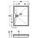 Kolpa San  Поддон для душа Kolpa San Duro 140х90 – картинка-6