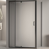 RGW Душевой уголок Passage PA-078B (PA-008B + Z-050-2B) 90x110 профиль черный стекло прозрачное