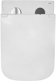 Azario Унитаз подвесной Cascad AZ-2303-A безободковый белый – фотография-9