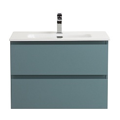 BelBagno Тумба под раковину Kraft 60 подвесная Голубой Матовый – фотография-6