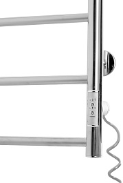 Domoterm Полотенцесушитель электрический Аврора DMT 109-8 50x90 EKTD R хром – фотография-3