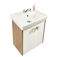 Водолей Мебель для ванной Мона 60 R ясень – фотография-2