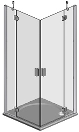 Roltechnik Душевая дверь HBO1/800 распашная – фотография-3