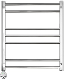 Lemark Полотенцесушитель электрический Poseidon П7 500x600 хром – фотография-2