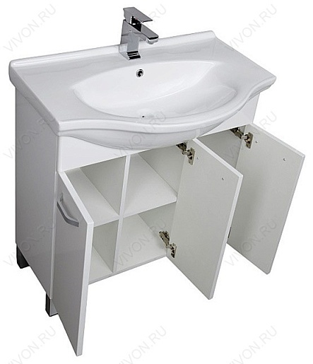 Aquanet Тумба с раковиной "Глория 80"  – фотография-4