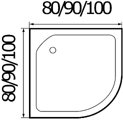 River Душевая кабина Nara Eco Б/К 80/24 – фотография-11