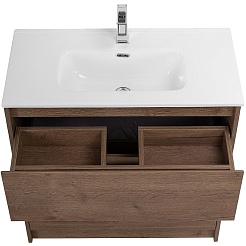 BelBagno Тумба под раковину Kraft 39 70 напольная Rovere Tabacco – фотография-5