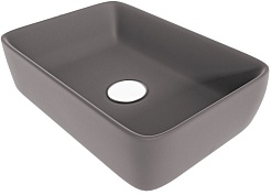 Teymi Раковина накладная Helmi 50 T50292 графит матовый – фотография-1