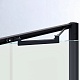 RGW Душевой уголок Stilvoll SV-145B (SV-05B + Z-050-2B) 100x110 профиль черный стекло прозрачное – фотография-10