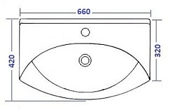 Opadiris Мебель для ванной Клио 65 слоновая кость – фотография-2