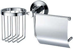 WasserKRAFT Держатель туалетной бумаги и освежителя "Rhein K-6259" – фотография-1