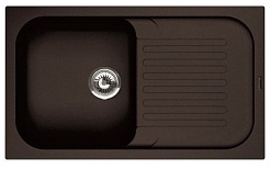 Florentina Мойка гранитная Арона 860 с крылом мокко – фотография-1