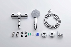 Aquatek Смеситель для ванны с душем Европа AQ1349CR хром – фотография-6