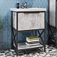 Mixline Тумба с раковиной Бруклин 60 бетон – картинка-13