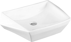 Ceruttispa Раковина накладная 60 CR7065 белая – фотография-1