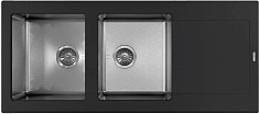 Florentina Мойка кухонная Комби 1160 антрацит
