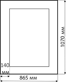 Misty Зеркало для ванной Аврора R.0021.BA.ZF.col 142 – фотография-2