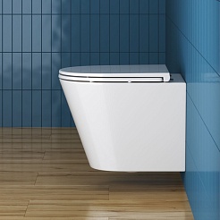 BelBagno Унитаз подвесной Tre BB8001CHR/SC – фотография-6
