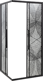 DTO  Душевой уголок KB 100-110 Black – фотография-1