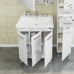 СанТа Тумба для умывальника Ливерпуль 70 напольная – фотография-2