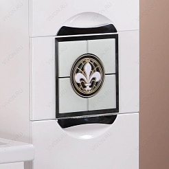 Onika Пенал для ванной Флорена 35.17 К белый – фотография-3