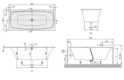 Villeroy & Boch Акриловая ванна "My Art UBQ180MYA2V-96" star white – фотография-5