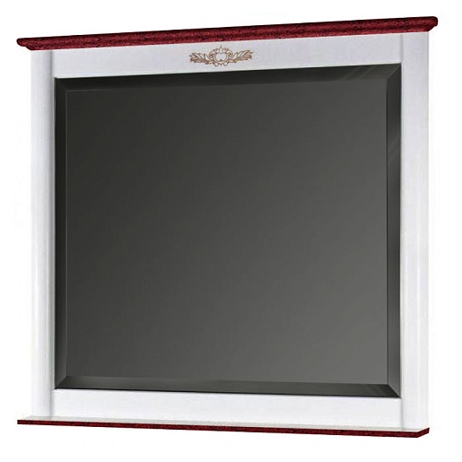 Водолей Зеркало для ванной "Анжелика 90" красное – фото-1