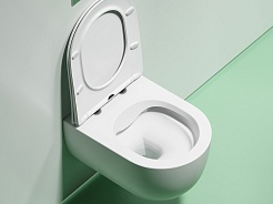 Ceramicanova Подвесной унитаз Modena Rimless CN6063MW белый матовый – фотография-5