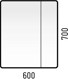 Corozo Мебель для ванной Монро 50 – фотография-13