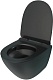 Vivon Унитаз подвесной Colett PDBL02 безободковый с быстросъёмным сиденьем микролифт черный матовый – картинка-17