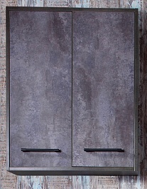 Бриклаер Шкаф навесной Чили 62 цемент – фотография-1