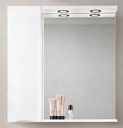 BelBagno Зеркало-шкаф MARINO-SPC-900/750-1A-BL-P-L Bianco Lucido – фотография-1
